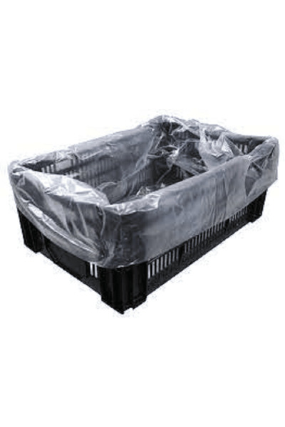 BAKOM AMBALAJ 10 ADET 81 X 81 KÖRÜKLÜ ŞEFFAF HIŞIR EKMEK SEBZE KASA NAYLONU POŞETİ