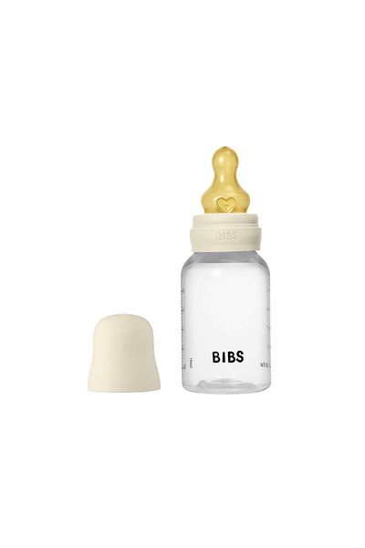 Bibs Baby Pp Bottle Rubber Tip Baby Bottle Ivory 150 ml