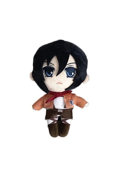 Choice CRIMSON 20cm Anime Attack on Titan Plush Toys Doll Kawaii Levi Eren Mikasa Cute Kawaii Collection Gr