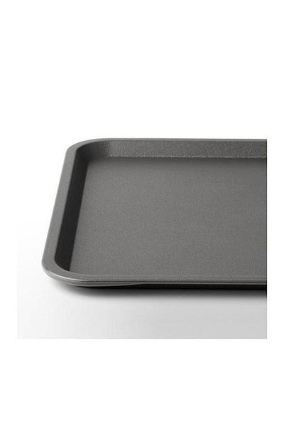 IKEA 37X29 cm Grey Color Serving Tray - Tea Coffee Carrying Plastic Tray