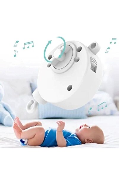 HOBİKİDS Müzikli Dönence Beşik Aparatı, Dönence Müzik Kutusu ( Kurmalı )