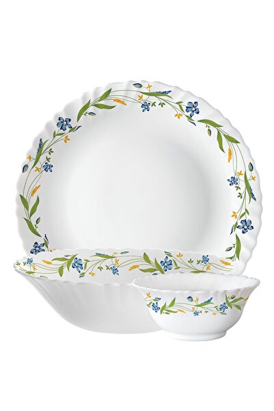 British Chef 10 Pieces Opalware Dinner Set | Microwave, Dishwasher & Frezzer Safe | Cripper Dinnerware set