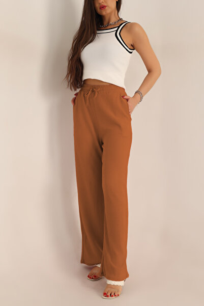 BayBayan Γυναικείο άνετο καλοκαιρινό παντελόνι