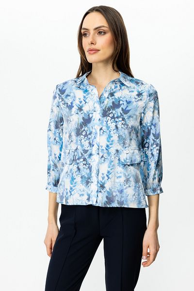 On Fashion Blue-52405 Cămașă cu mâneci Truavakar