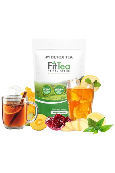 Generic FitTea The Original 14 Day Detox Organic Green Tea ECGC, Garcinia Cambogia and Ginger