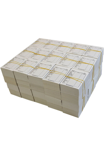 Kaya Çay Kahve Fişi Adisyon (A7) 7X10 cm Tek Nüsha 300 Adet / Cilt (Cep Boy)