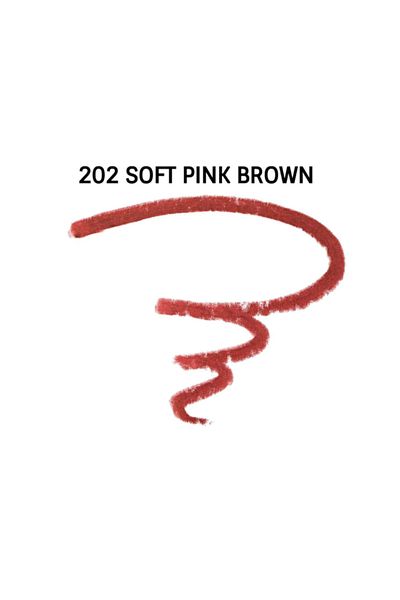 Flormar Waterproof Lip Liner (BORDO) - Waterproof Lipliner - 202 Soft Pink Brown