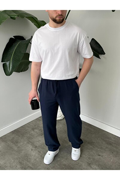 Quik-max Perive lanene pantalone široke kroje
