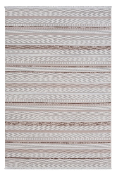 SEYRAN HALI Seyran Roma Koleksiyonu Akrilik Dokuma Halı 428 Kahve