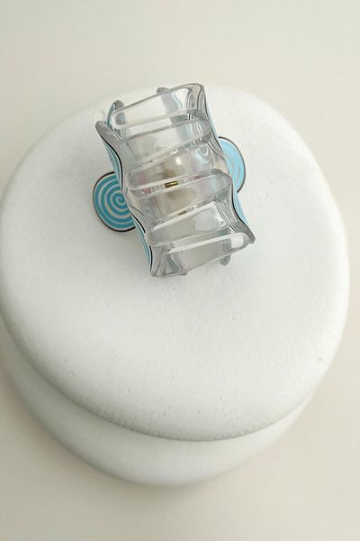 Modex Clover Flower Small Latch Hair Clip (Size:5Cm)