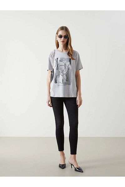 LC Waikiki Pantaloni negri Push Up pentru femei