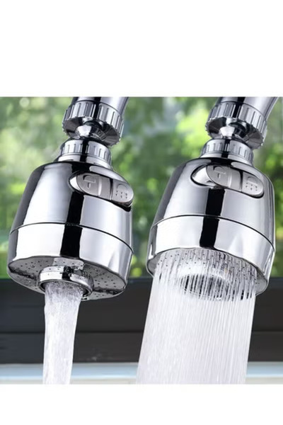 co arma 360 Degree Flexible Cleaning Faucet Sprayer Silver