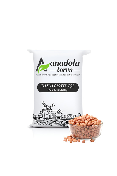 Taze Kavrulmuş Tuzlu Fıstık İçi 500 g