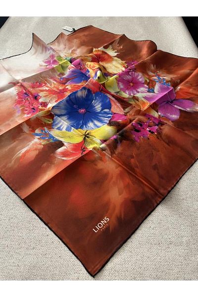 Silk Home Μεταξωτό κασκόλ Twill 87050-12