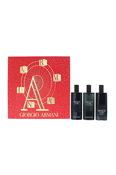 Giorgio Armani مجموعة أرماني كود أو دو تواليت - 3 قطع