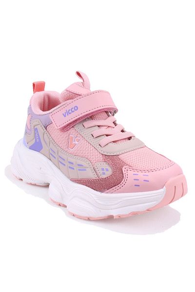 Vicco Tag 346F25Y225 Powder Orthopedic Daily Girl's Sports Shoes