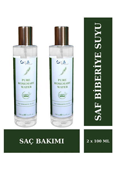 GSA NATURAL SAF BİBERİYE SUYU 100 ML 2'Lİ