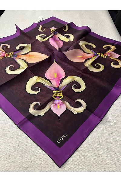 Silk Home Μεταξωτό κασκόλ Twill 87050-71