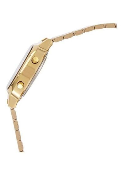 Casio Casio Women's Digital Watch with Stainless Steel Strap LA670WGA-9DF - Gold