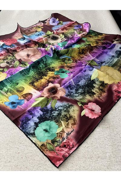 Silk Home Μεταξωτό κασκόλ Twill 87050-55