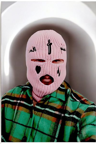 FG KONNİCHİWA Ganster Hip Hop Style Snow Mask Ganster Hiphop Model
