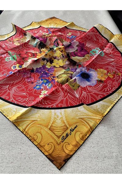 Silk Home Μεταξωτό κασκόλ Twill 87050-43