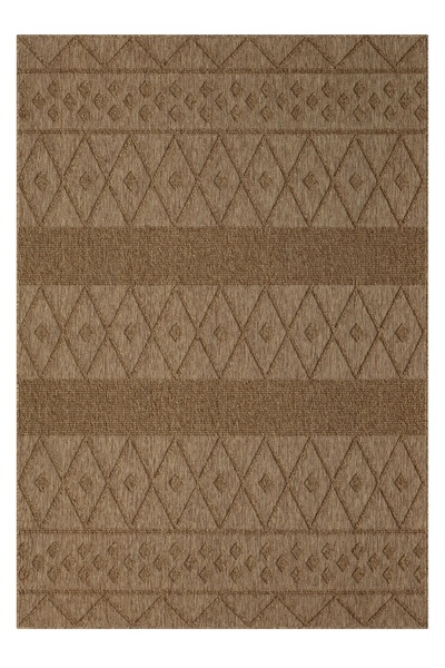 SEYRAN HALI Seyran Loopy Koleksiyonu Jüt Taban Dekoratif Halı 620 Kahve