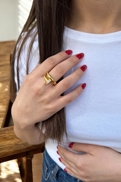 Utku Kuyumculuk 22 AYAR ÇİVİ MODEL YÜZÜK