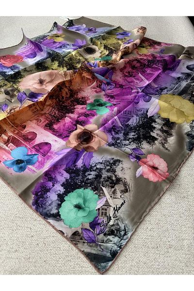 Silk Home Μεταξωτό κασκόλ Twill 87050-57