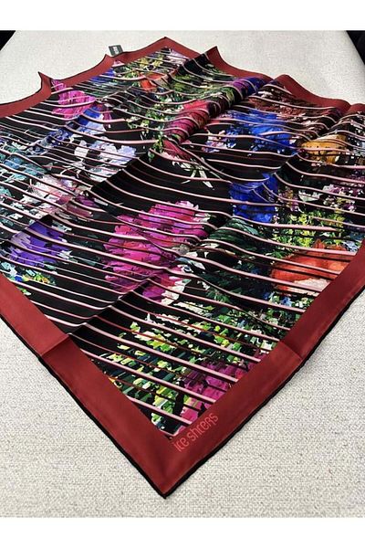 Silk Home Μεταξωτό κασκόλ Twill 87050-08