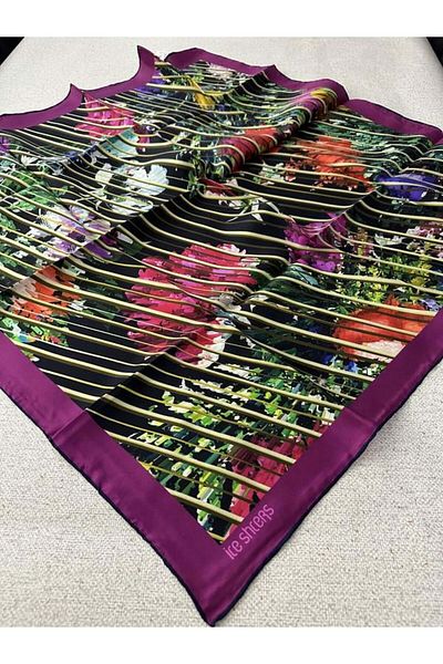 Silk Home Μεταξωτό κασκόλ Twill 87050-12