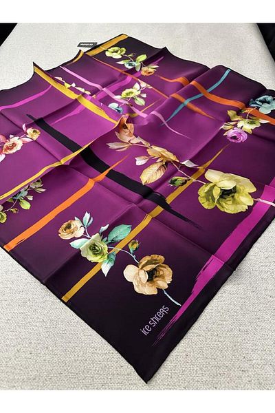 Silk Home Μεταξωτό κασκόλ Twill 87050-28