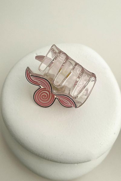 Modex Clover Flower Small Latch Hair Clip (Size:5Cm)