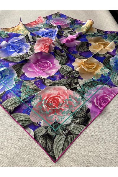 Silk Home Μεταξωτό κασκόλ Twill 87050-65