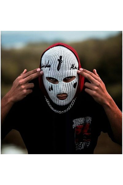 FG KONNİCHİWA Ganster Hip Hop Style Snow Mask Ganster Hiphop Model