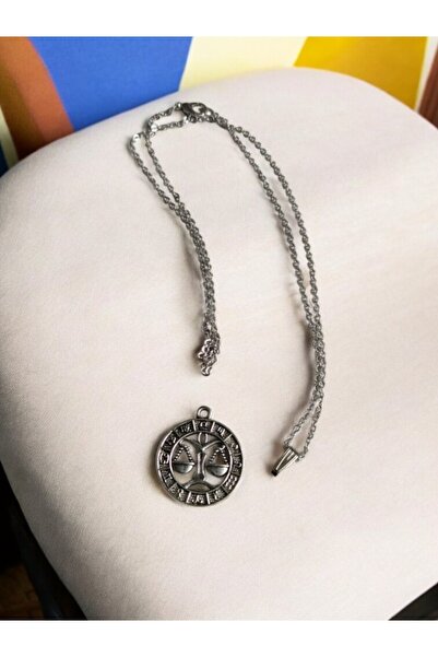 Feron accessories Burç Kolye ASLAN-TERAZİ-KOVA-BALIK-AKREP-İKİZLER-BAŞAK-YENGEÇ-OĞLAK-KOÇ-BOĞA-YAY