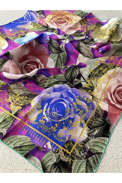 Silk Home Μεταξωτό κασκόλ Twill 87050-73