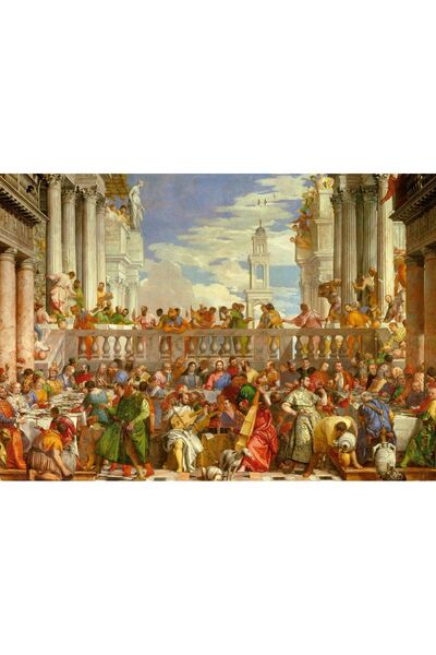 Educa Puzzle Educa 4000 Parça Cana'daki Düzün Puzzle - 19949 - The Wedding At...