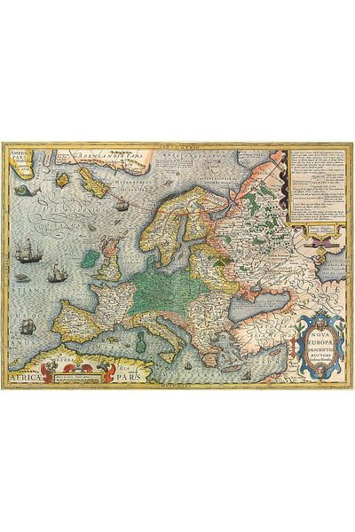 Educa Puzzle Educa 1000 Piece Map of Europe Cardboard Puzzle/ Jigsaw Puzzle - Map of Europe - 19624