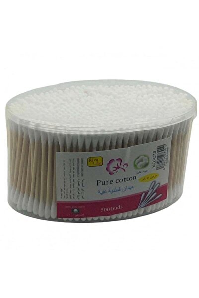 Riva أعواد قطنية نقية 500 قطعة