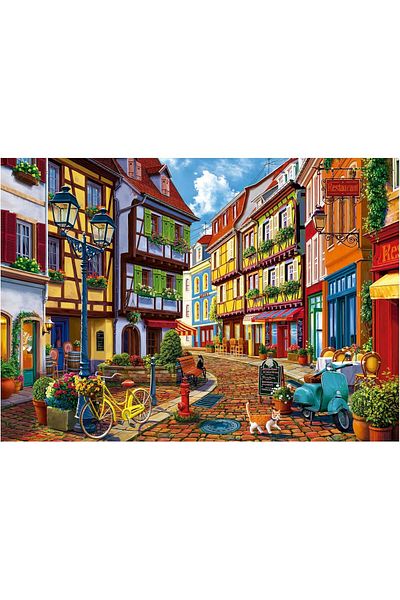 Educa Puzzle Educa 2000 Piece Luminous Street Puzzle - 19945 - Bright Street