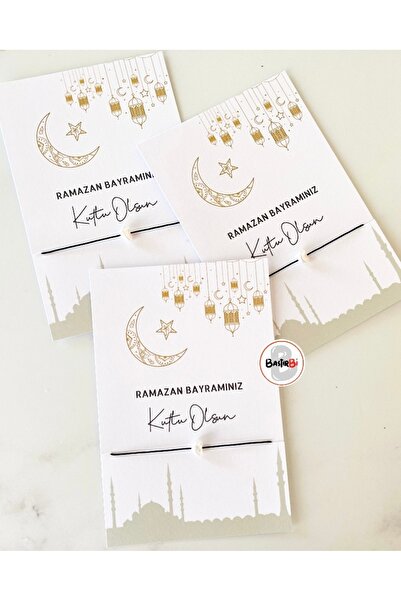 BastirBi Ramazan Bayramı Hediye Kartı + Şans Bilekliği