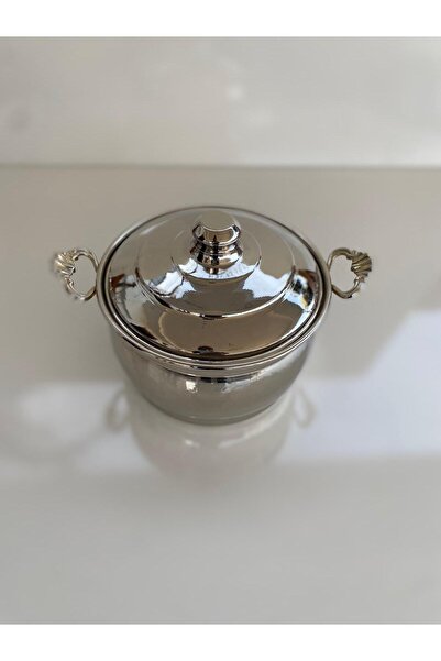 Erişim Bakırhanem سيبي هوم - طاجن صغير نحاسي 16 سم - سطح خارجي مطلي بالنيكل