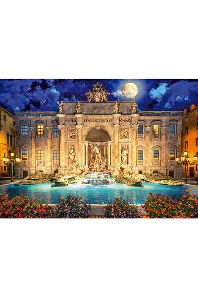 Educa Puzzle Rome Trevi Fountain - Educa 1000 Piece Puzzle