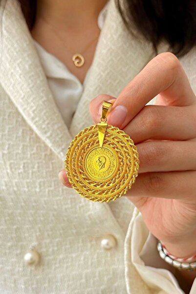 SEYHAN KUYUMCULUK Çeyrek Altınlı Kolye Ucu