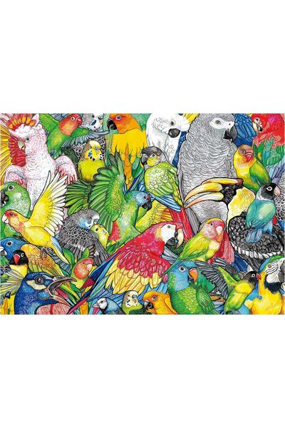 Educa Puzzle Educa 500 Parça Papağanlar / Parrots Puzzle - 19547
