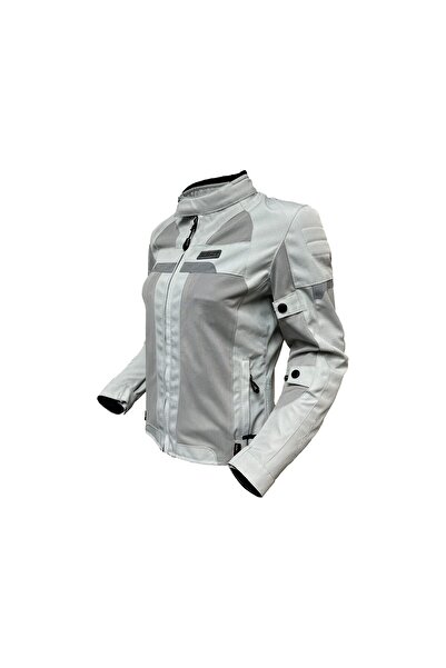 yyk سترة دراجة نارية بيضاء اللون من GT FORTE INFERNO للنساء