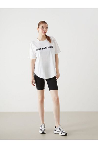 LC Waikiki Pantaloni scurti de damă cu talie elastică de sezon nou - S5GR09Z8