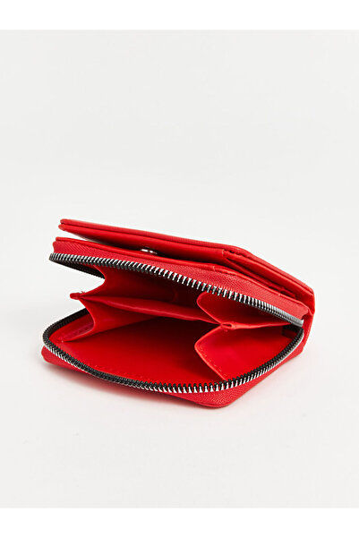 LC Waikiki Women's Wallet with Leather Overlap - W4Bi70Z8