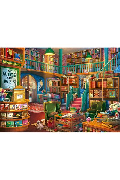 Educa Puzzle Educa Wonderful Bookshop Puzzle of 1000 Pieces - 19925 - Wonderful Bookshop